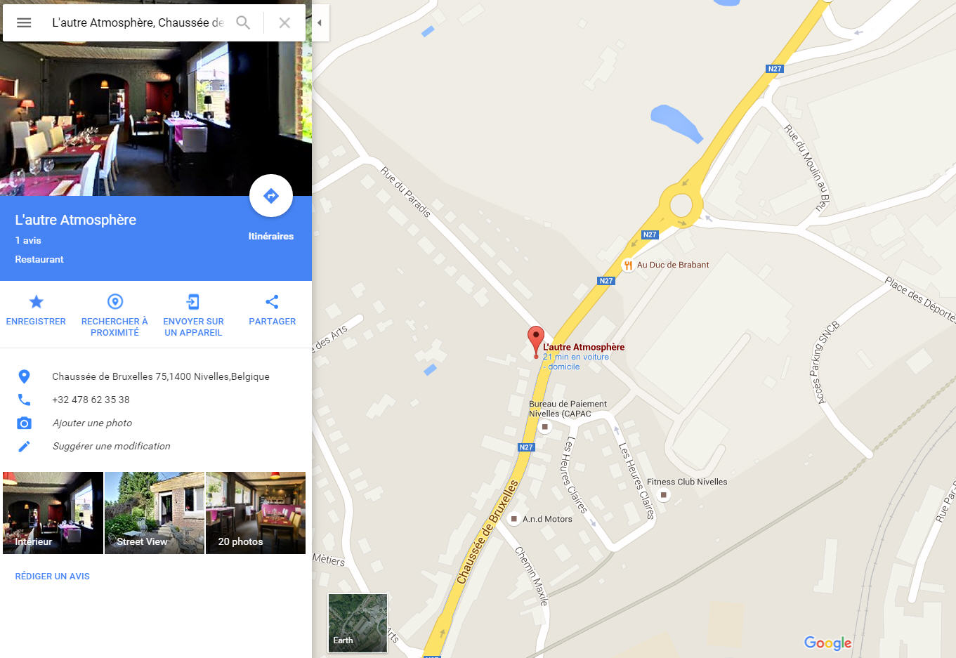 Nouveauté Google Maps et la recherche locale