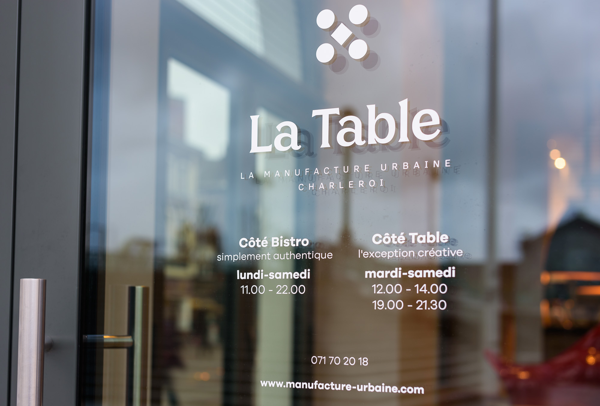 Alain Prudhomme - La Table de la Manufacture Urbaine à Charleroi